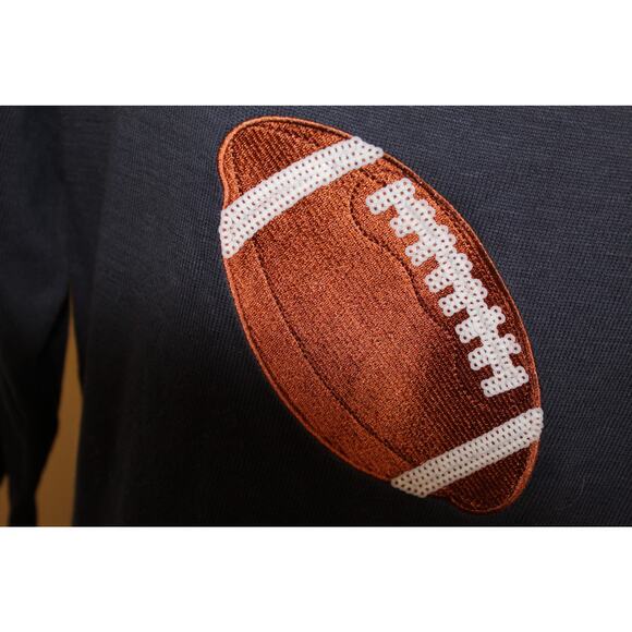 bua/bua Navy Blue Football Icon Sweater Women’s Small NWT - Picture 4 of 7